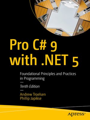 cover image of Pro C# 9 with .NET 5